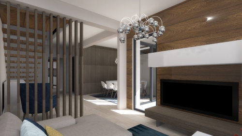 Proiect Design Interior Amenajare Duplex Modern Mosnita Noua