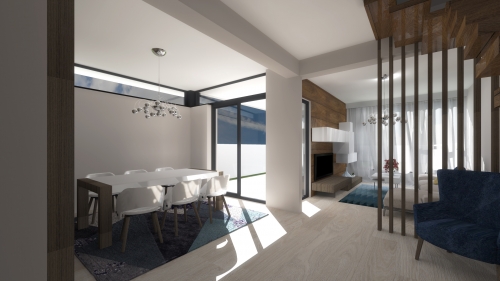 Proiect Design Interior Amenajare Duplex Modern Mosnita Noua
